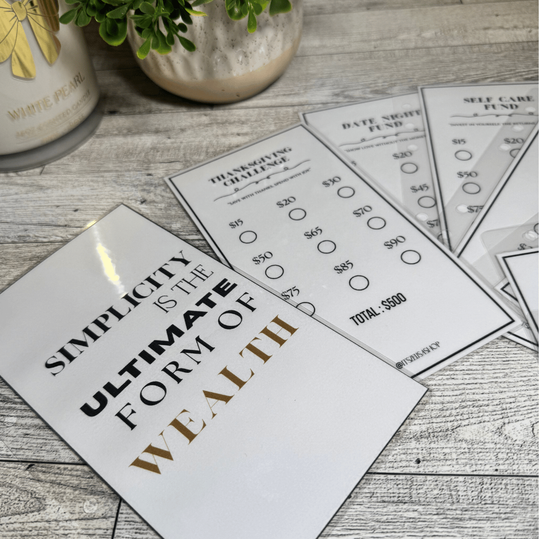 Holiday Minimalist Saving Challenge Set - Payhip