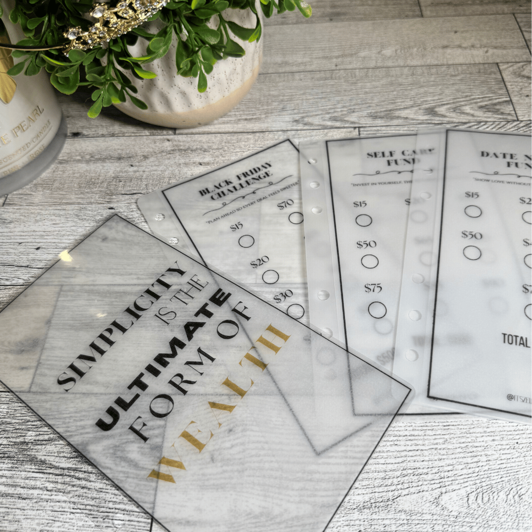 Holiday Minimalist Saving Challenge Set - Payhip