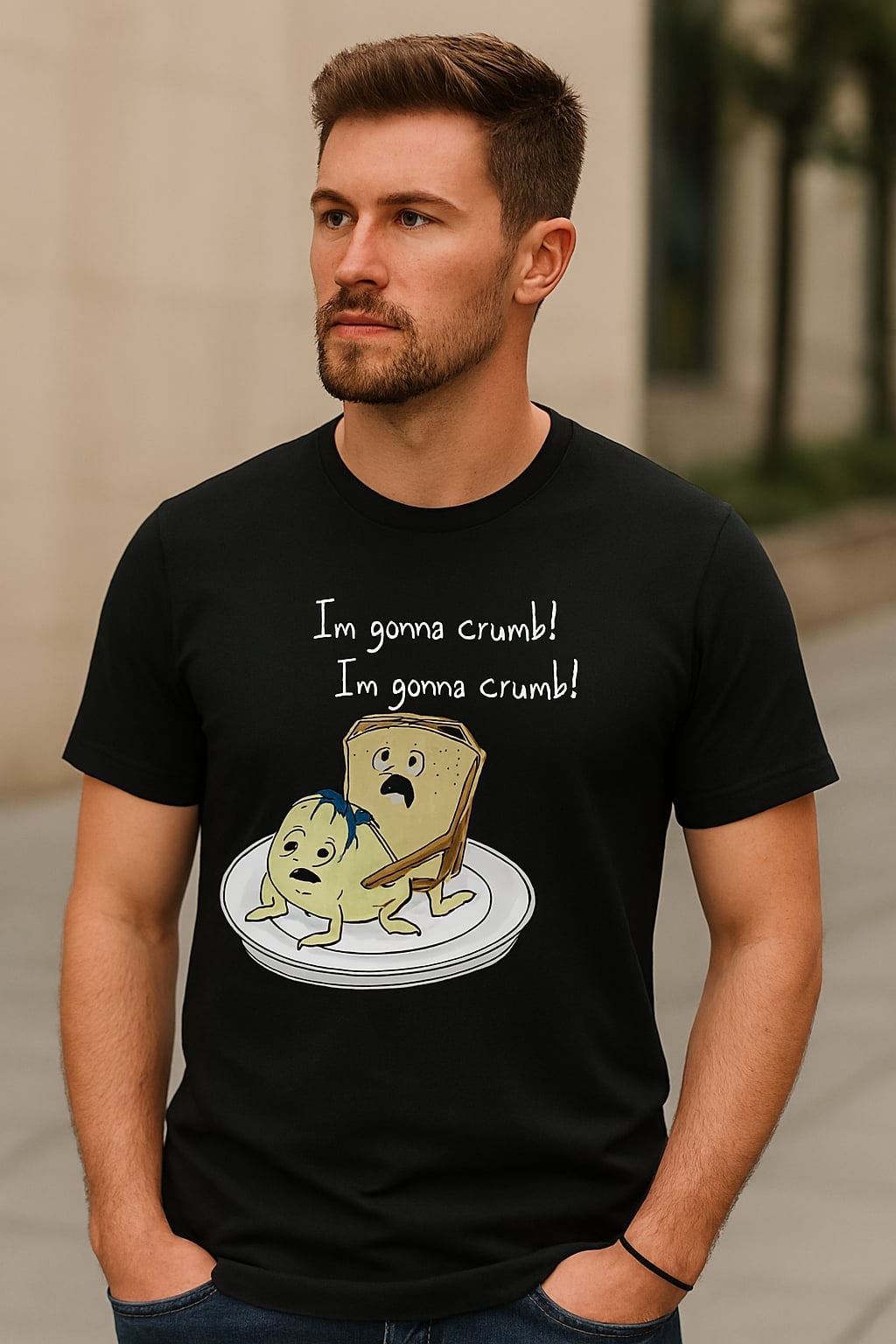 Ready-to-Print T-Shirt Graphics for DIY & Merch Pros Gonna Crumb