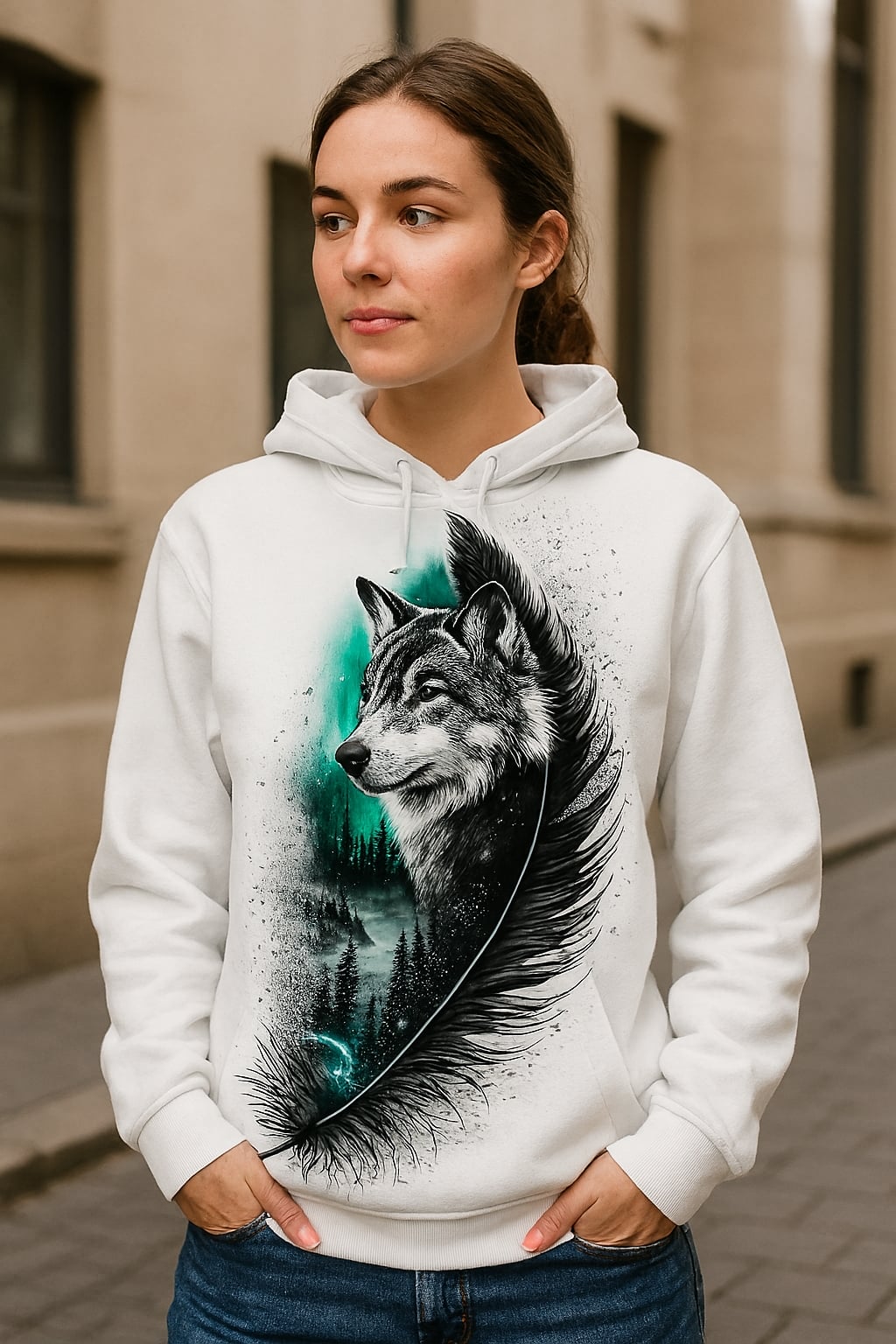 Ready-to-Print T-Shirt Graphics for DIY & Merch Pros Vision Feather