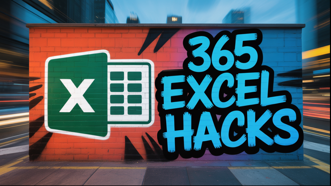 365 Excel Hacks Bundle (ebook, HD videos & Files) - Payhip