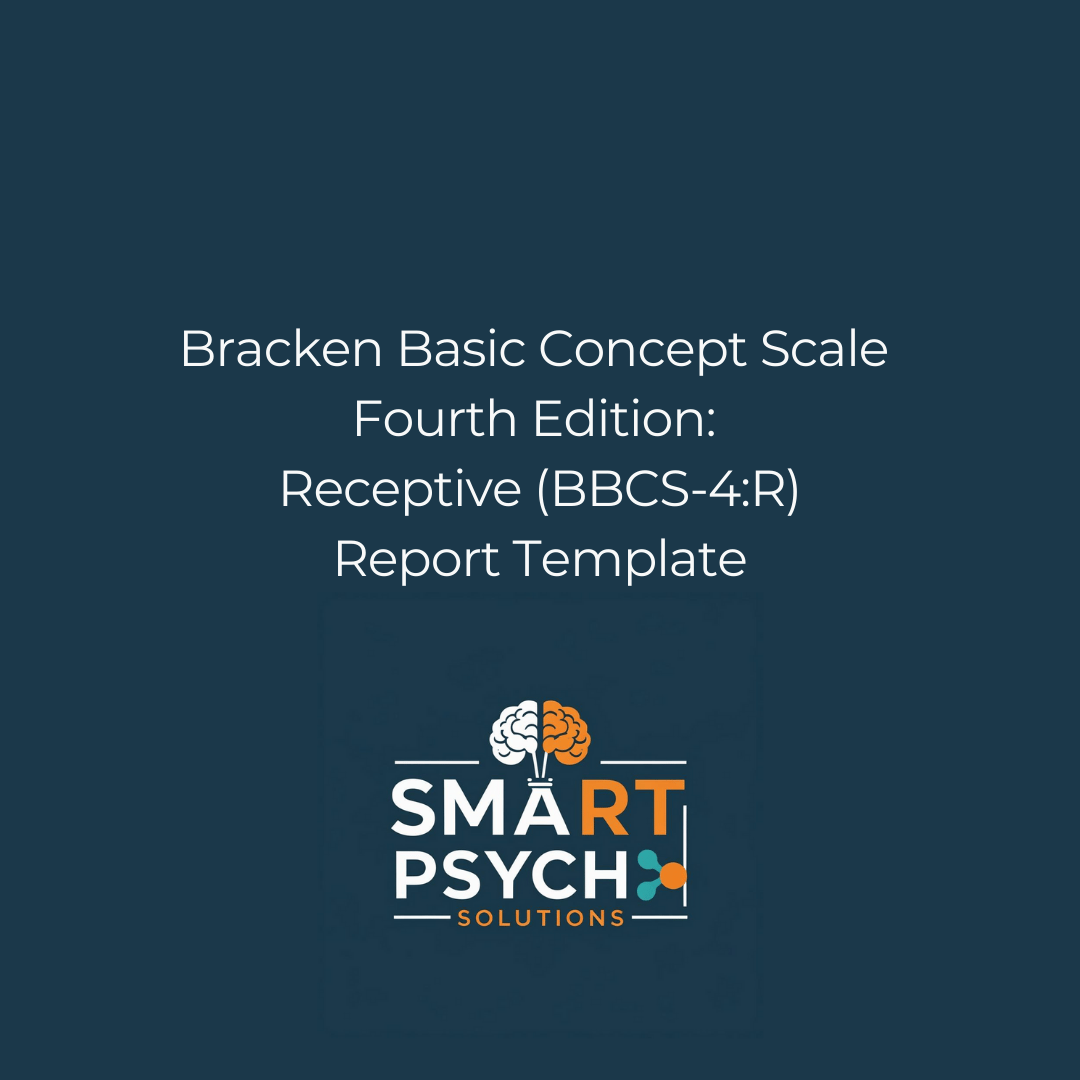 Bracken Basic Concept Scale - Fourth Edition: Receptive (BBCS-4:R)