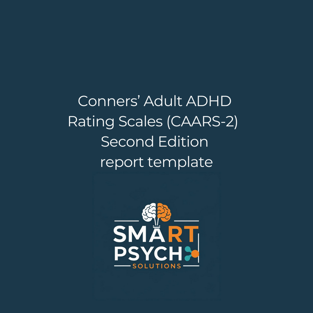 Conners’ Adult ADHD Rating Scales (CAARS-2) - Second Edition report ...