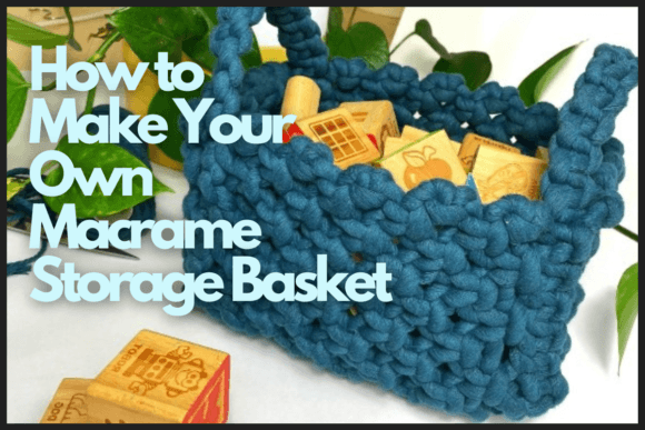 macrame basket tutorial