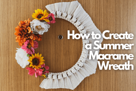 Summer Macrame Wreath video tutorial