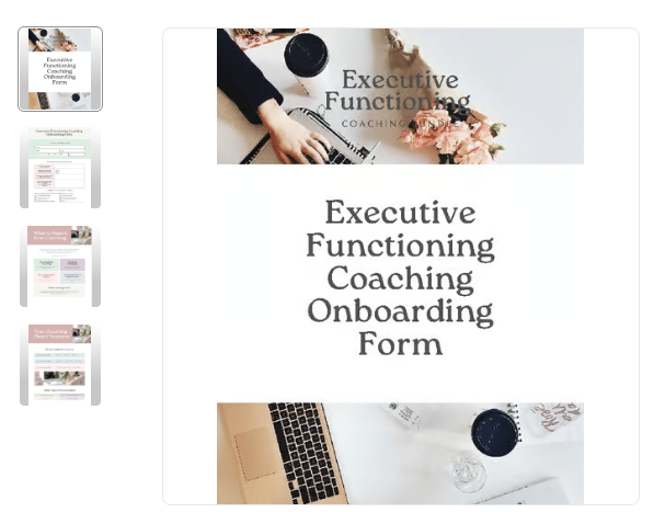 Client Welcome & Onboarding Toolkit for Executive Functioning Coaching
