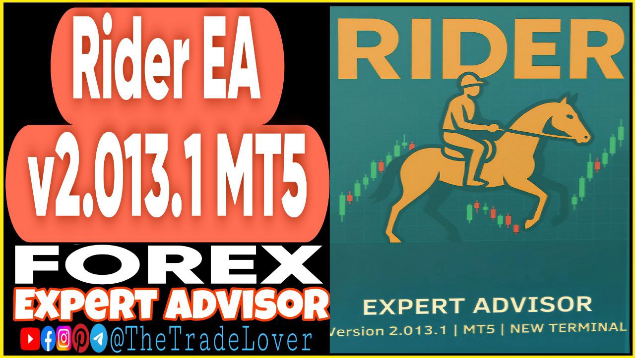 Rider EA v2.013.1 MT5 (Works on Build 5120 ) | Forex Robot | MT5 Expert Advisor