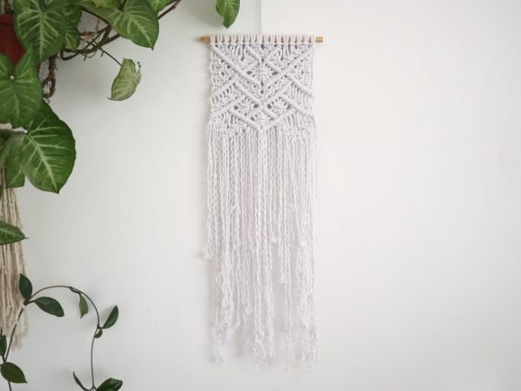 macrame wall hanging pattern