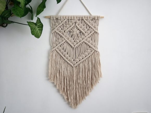 Macrame wall hanging PDF pattern