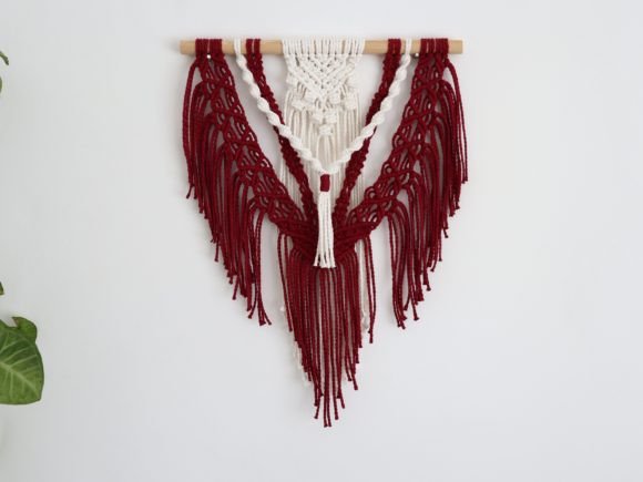 2 Colors Macrame Wall Hanging Pattern