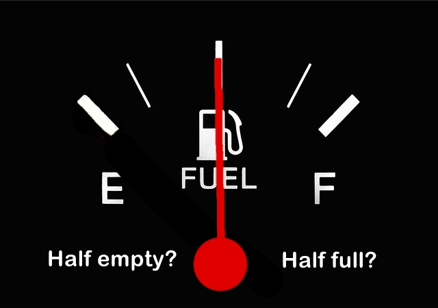 Ami I half empty or half full?