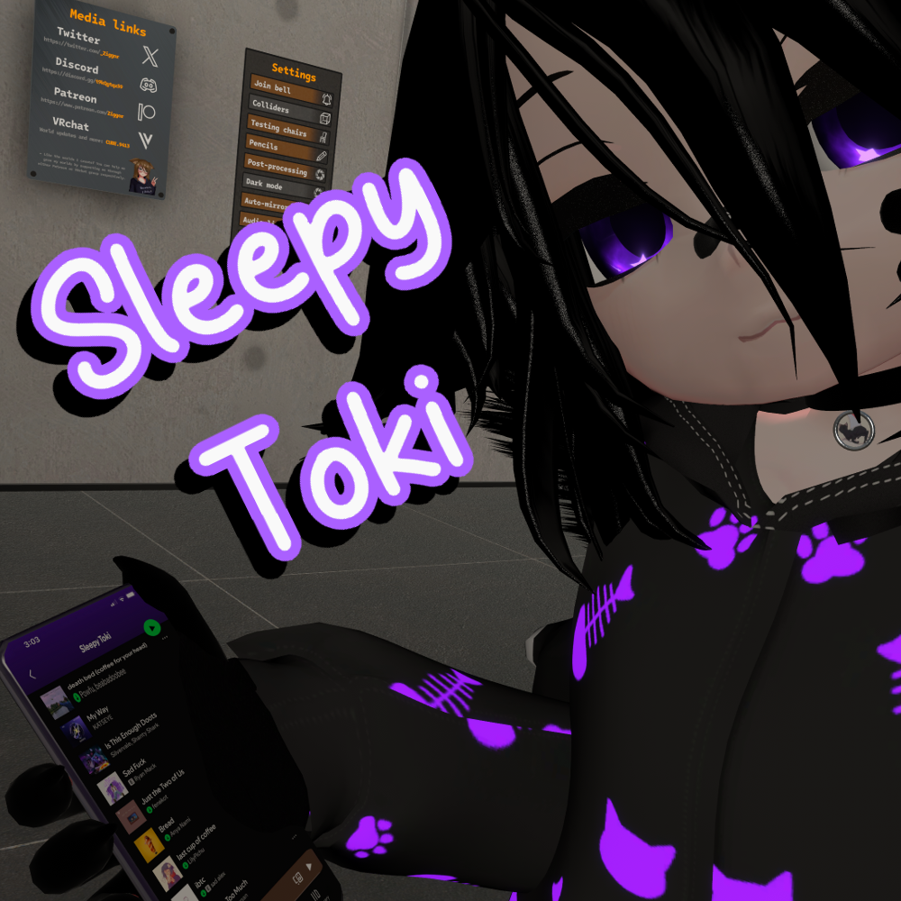(PC + QUEST) - Sleepy Toki | By Aya