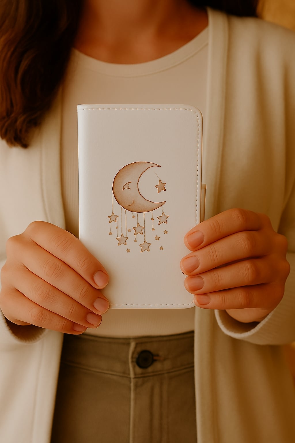 Premium Wallet Case Templates You Can Download Today! Moon and Stars