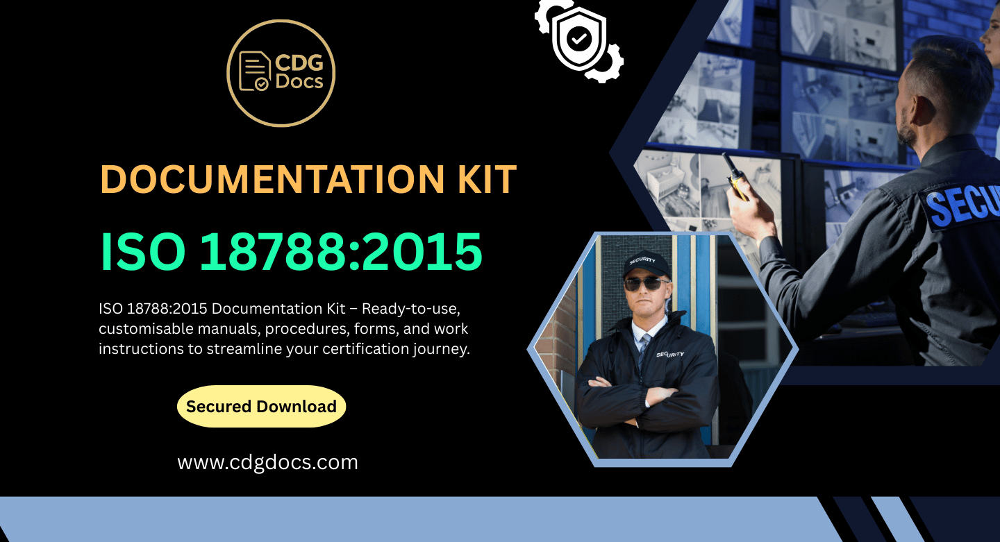 Iso 18788 Checklist.pdf ISO 18788:2015 Documentation Kit