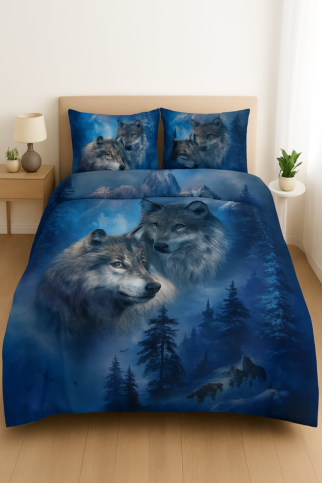 Say Goodbye to Boring Bedding – Wolf Pack