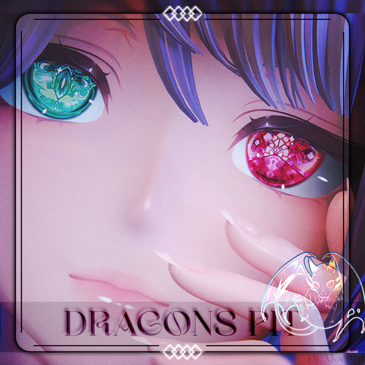 Ethereal Stained Glass Eye Texture Duo