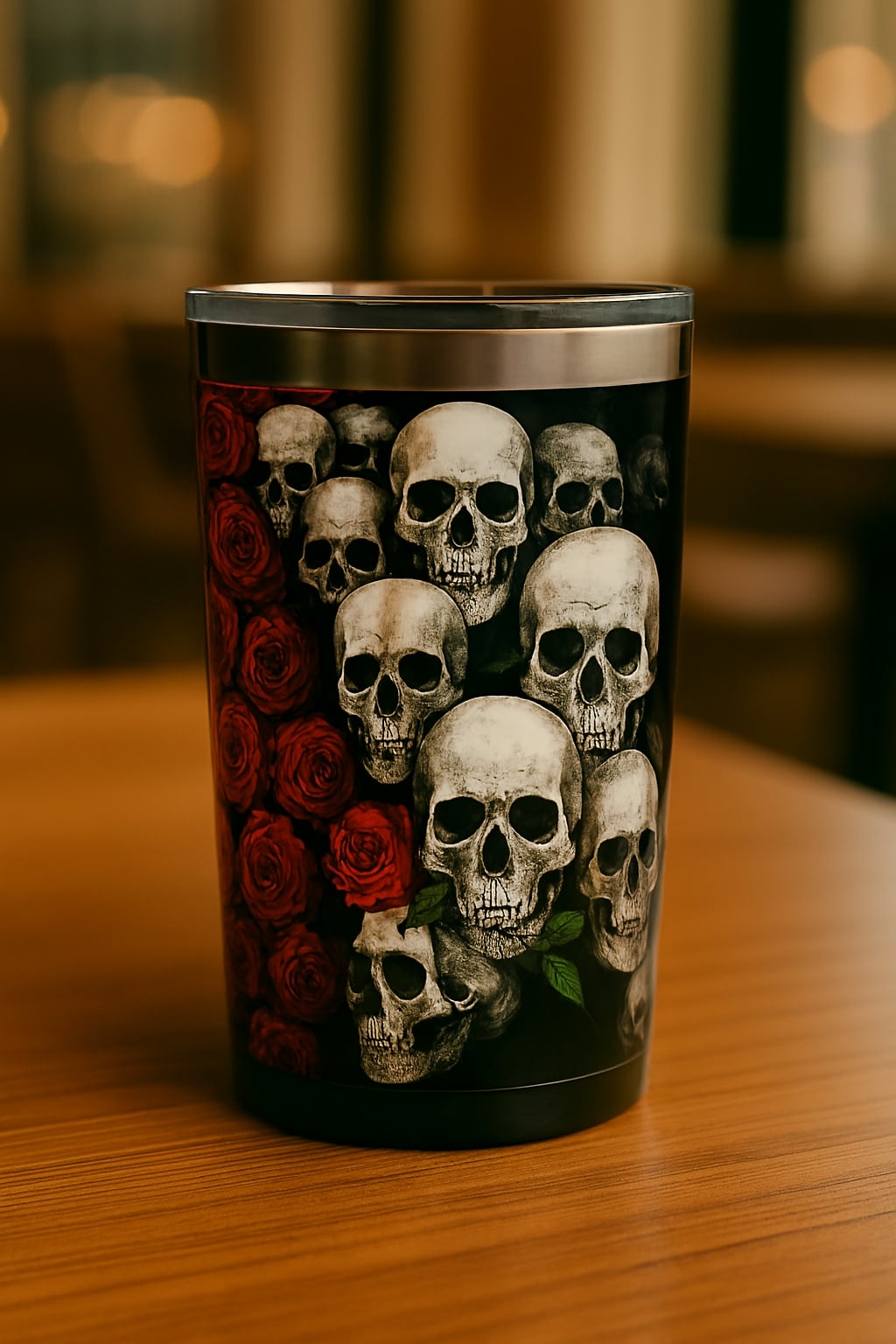 Make Every Sip Stylish with Printable Tumbler Art Crimson
