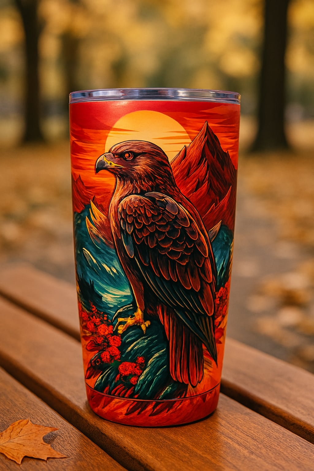 Make Every Sip Stylish with Printable Tumbler Art Raven