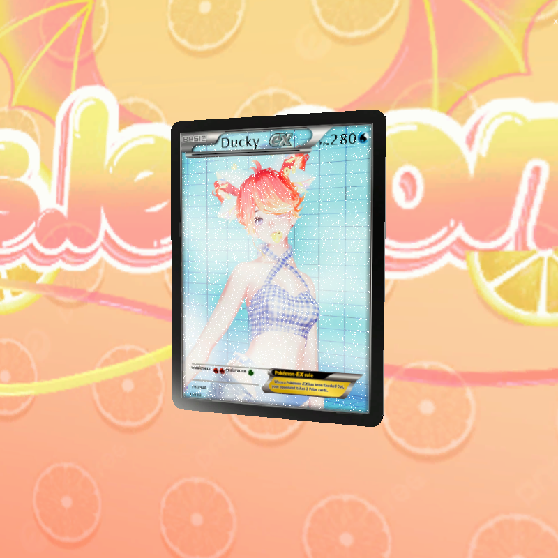 Customizable Pokémon Card (SERVER FREE)