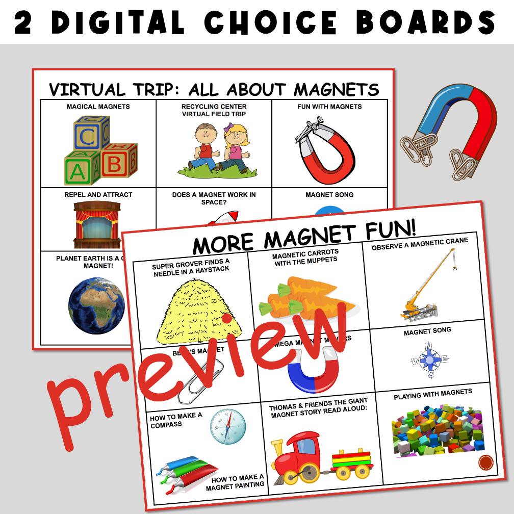 All About Magnets Virtual Field Trip Activity Science Digital Resource