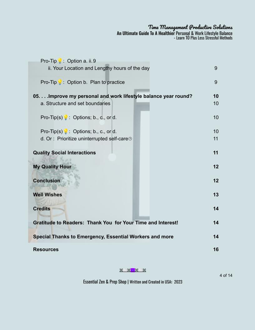 Wellness resource Work-Life balance with organization