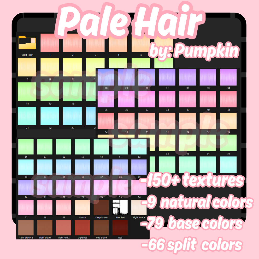 ☰.ೃPale Hair.ೃ☰
