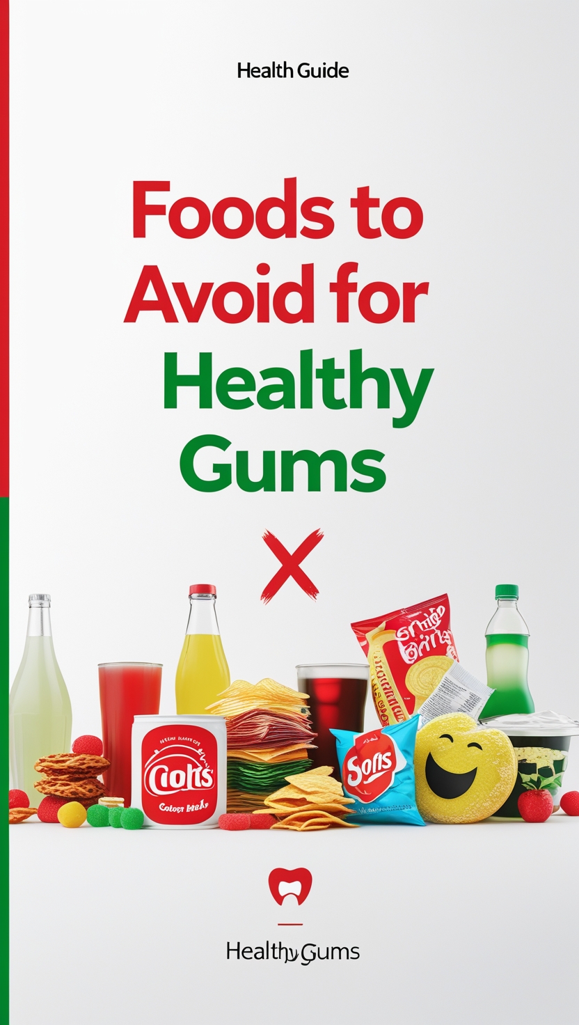 Foods to avoid for healthy gums dental health  gum health  teeth care  oral hygiene  natural remedies  healthy smile  prevent gum disease  oral care tips  nutrition for teeth  dental ebook