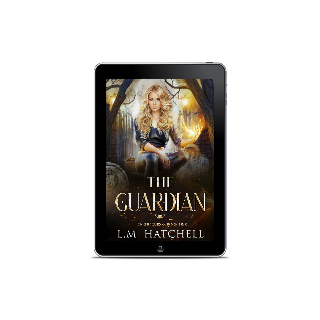 Ebook mockup of The Guardian by L.M. Hatchell