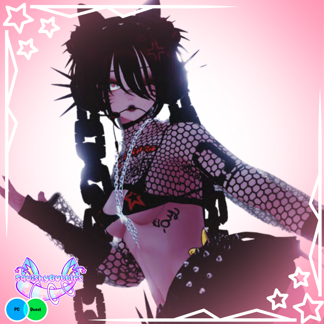 Punk Idol Hoshi |SERVER FREE| Pc,Quest,VRCFT,SFW