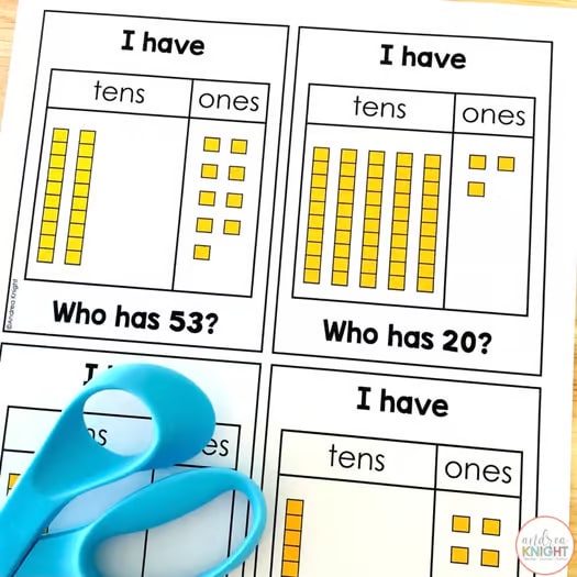 Place Value Worksheets and Games - Math Skills Review for First and Second Grade