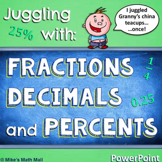 Fractions, Decimals, and Percents (PowerPoint Only)