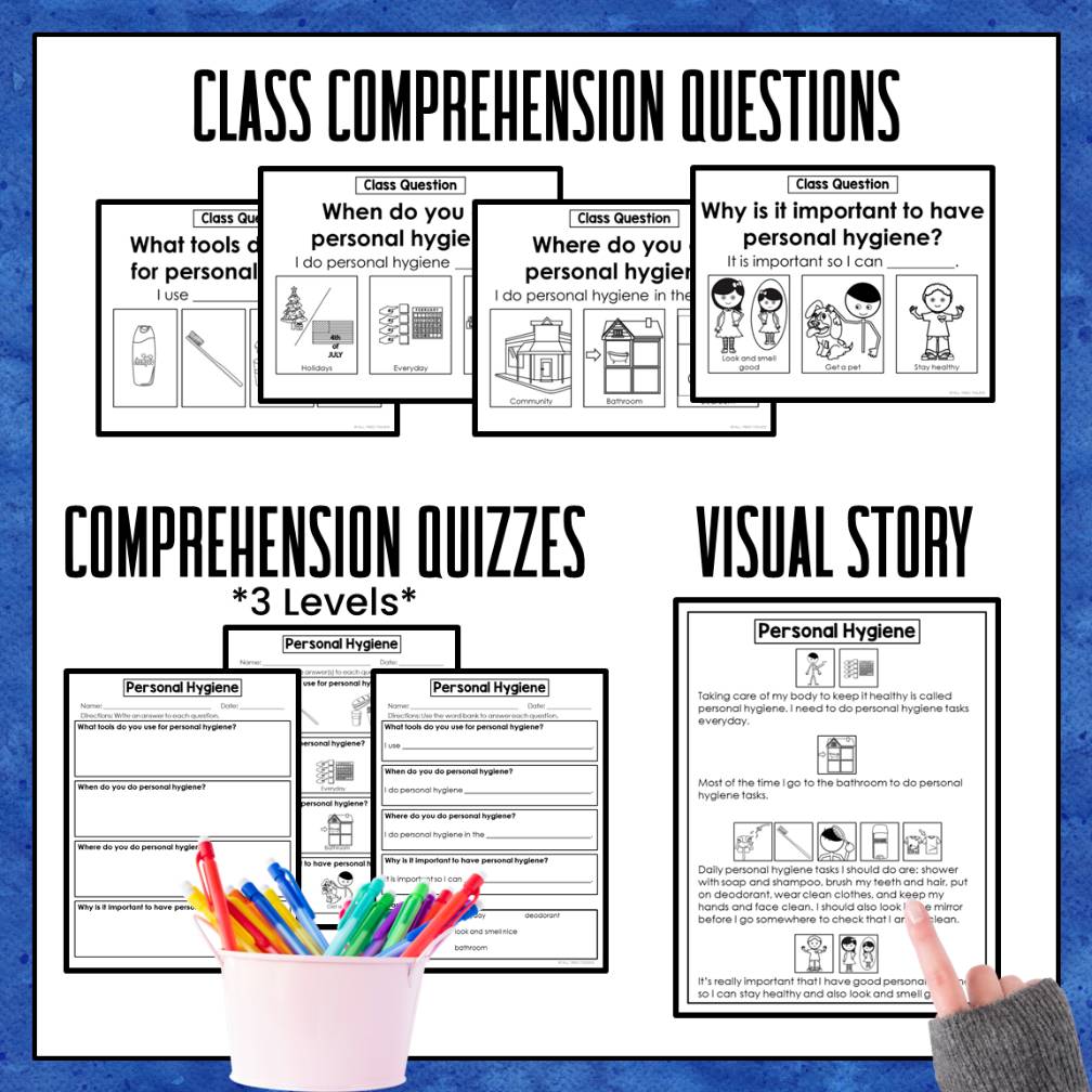 Personal Hygiene Special Education Life Skills Activities