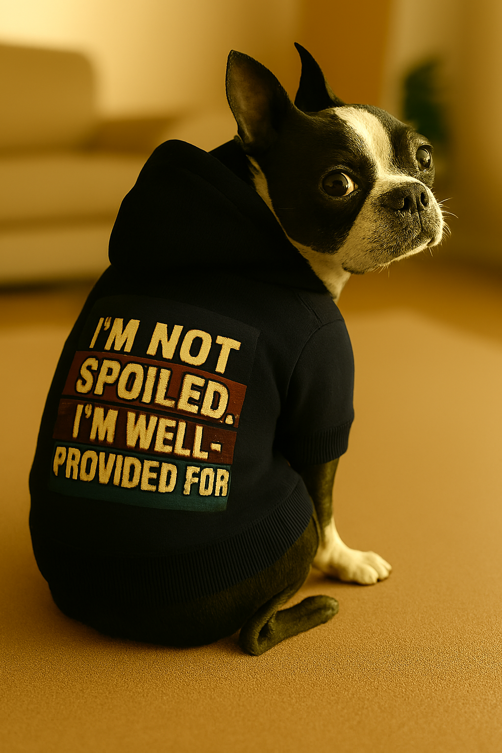 Stylish Dog Hoodie Designs Not Spoiled