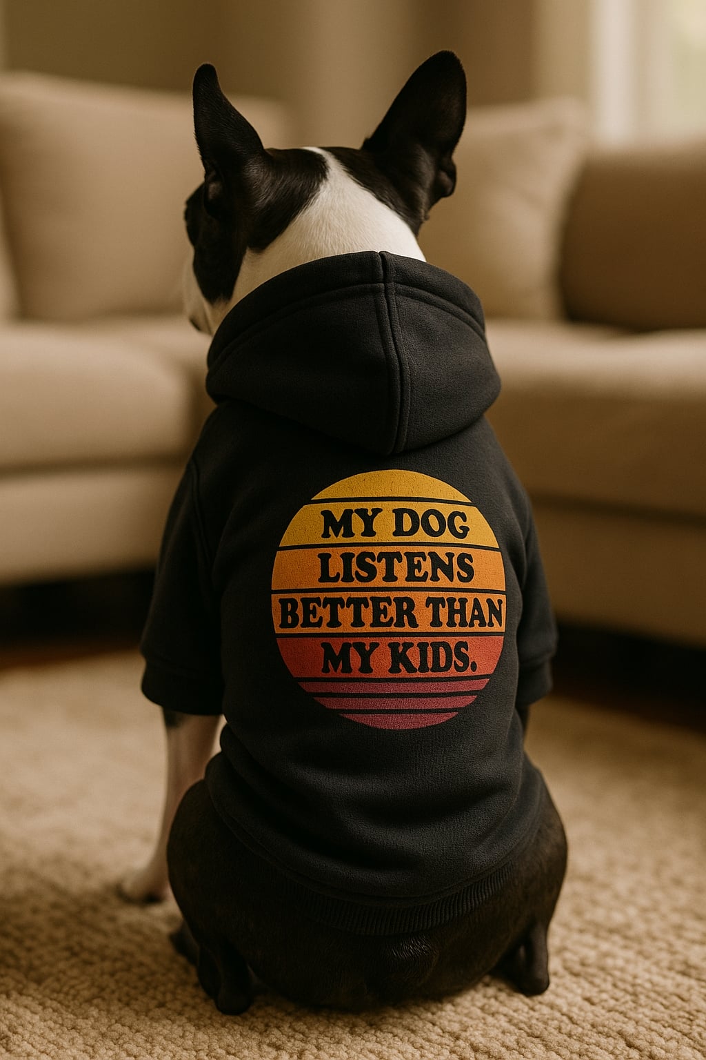 Stylish Dog Hoodie Designs You Can Print & Sell Today! Listens Better Than Kids