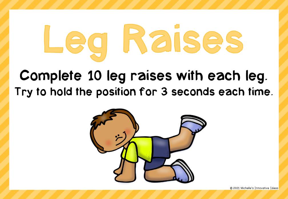 Brain Breaks! Exercise Movement Breaks