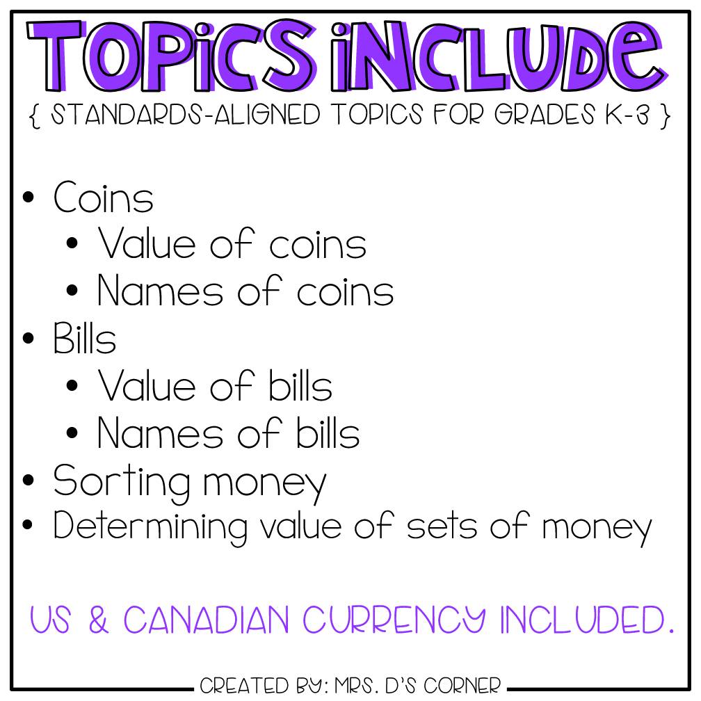 Money Adapted Work Binder®