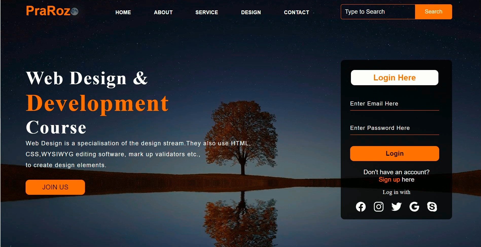 Webpage DESIGN using HTML & CSS - Payhip