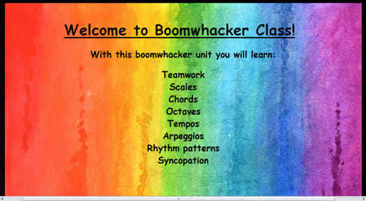 Boomwhacker Unit