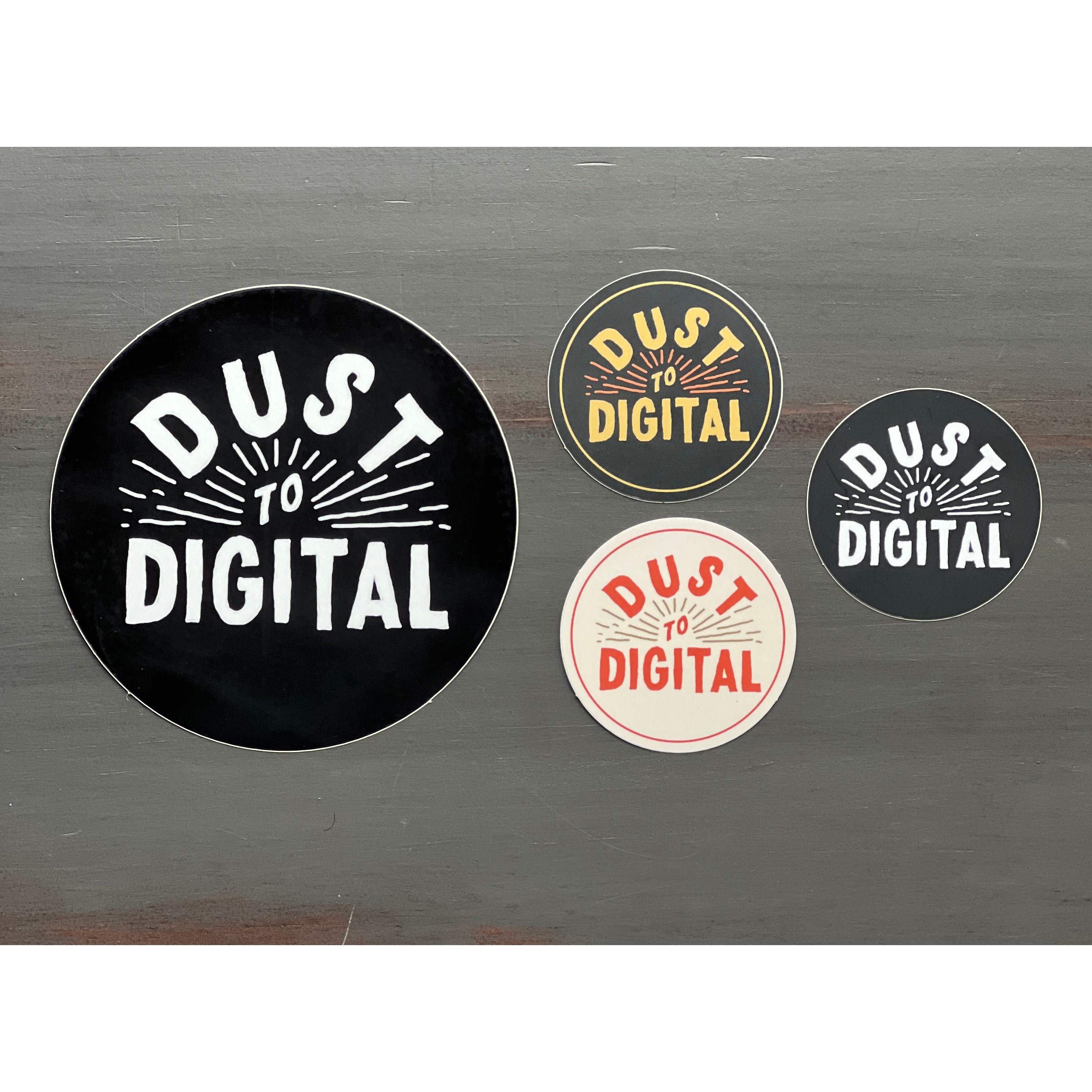Dust-to-Digital Stickers