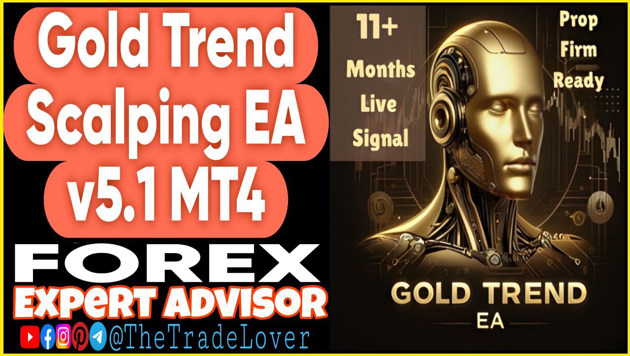 Gold Trend Scalping EA v5.1 MT4 (Works on Build 1441 ) | Forex Robot | MT4 Expert Advisor