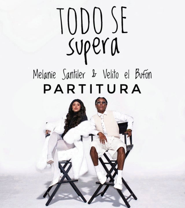 Portada de la partitura Todo Se Supera de Melanie Santiler y Velito el Bufón en PDF (Sheet Music)