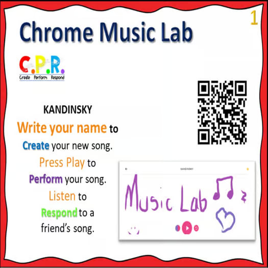 Chrome Music Lab Task Cards -Distance Learning