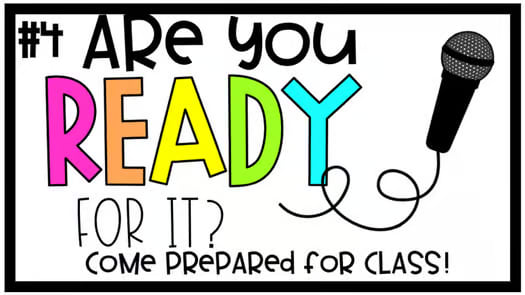 Music Classroom Rules