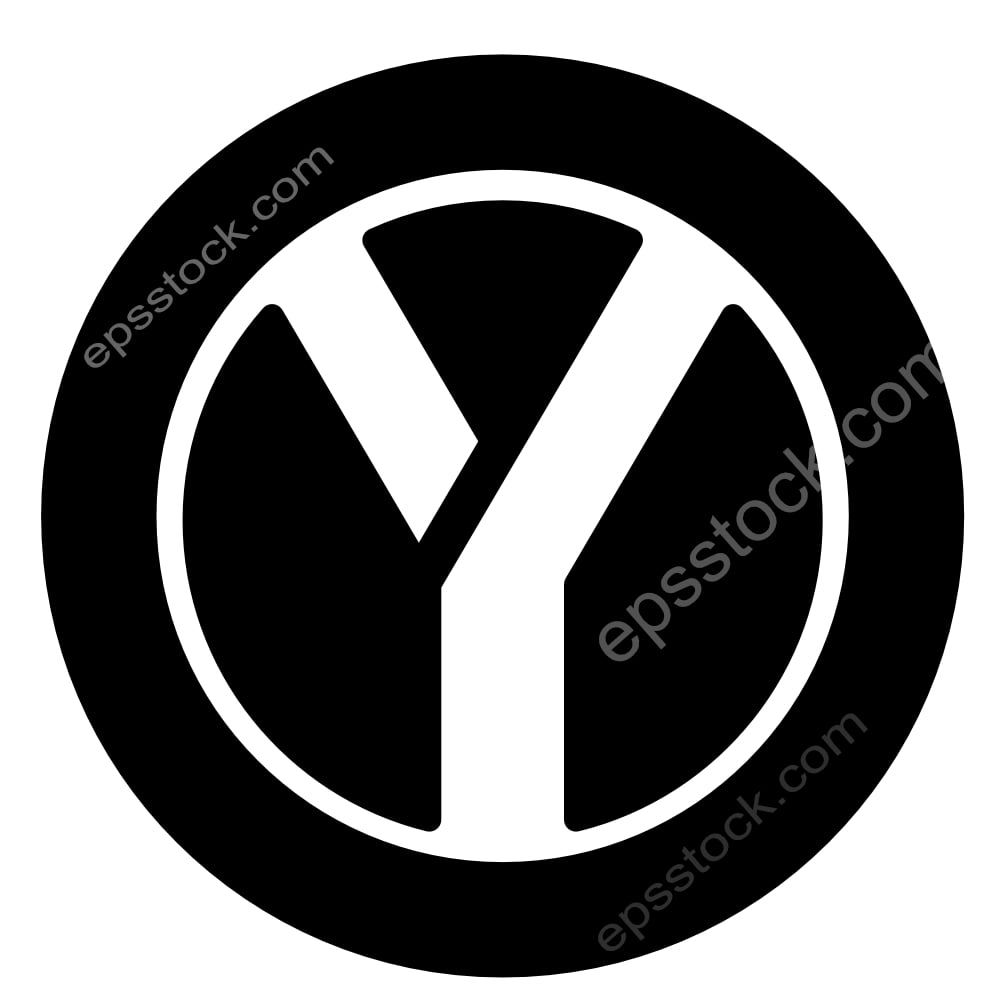 Y geometric logo