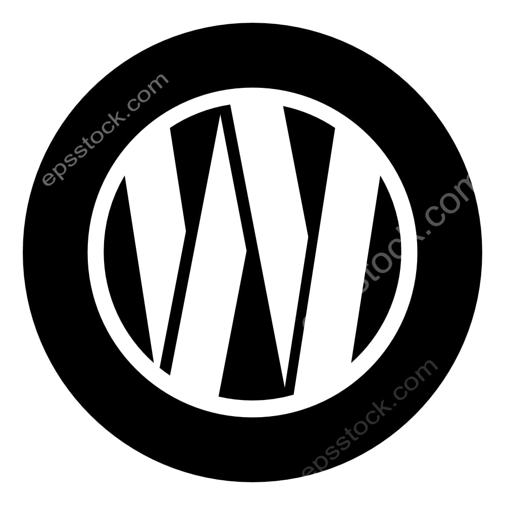 W geometric logo