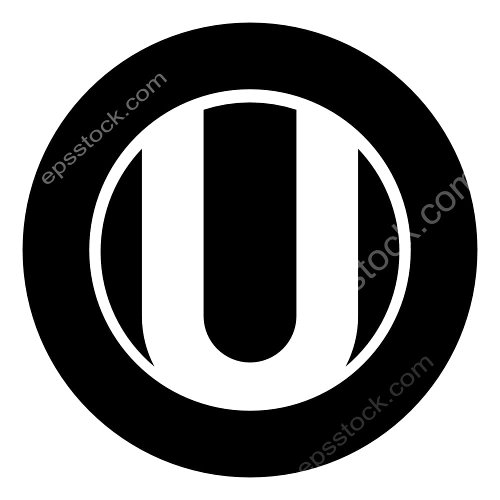 U geometric logo
