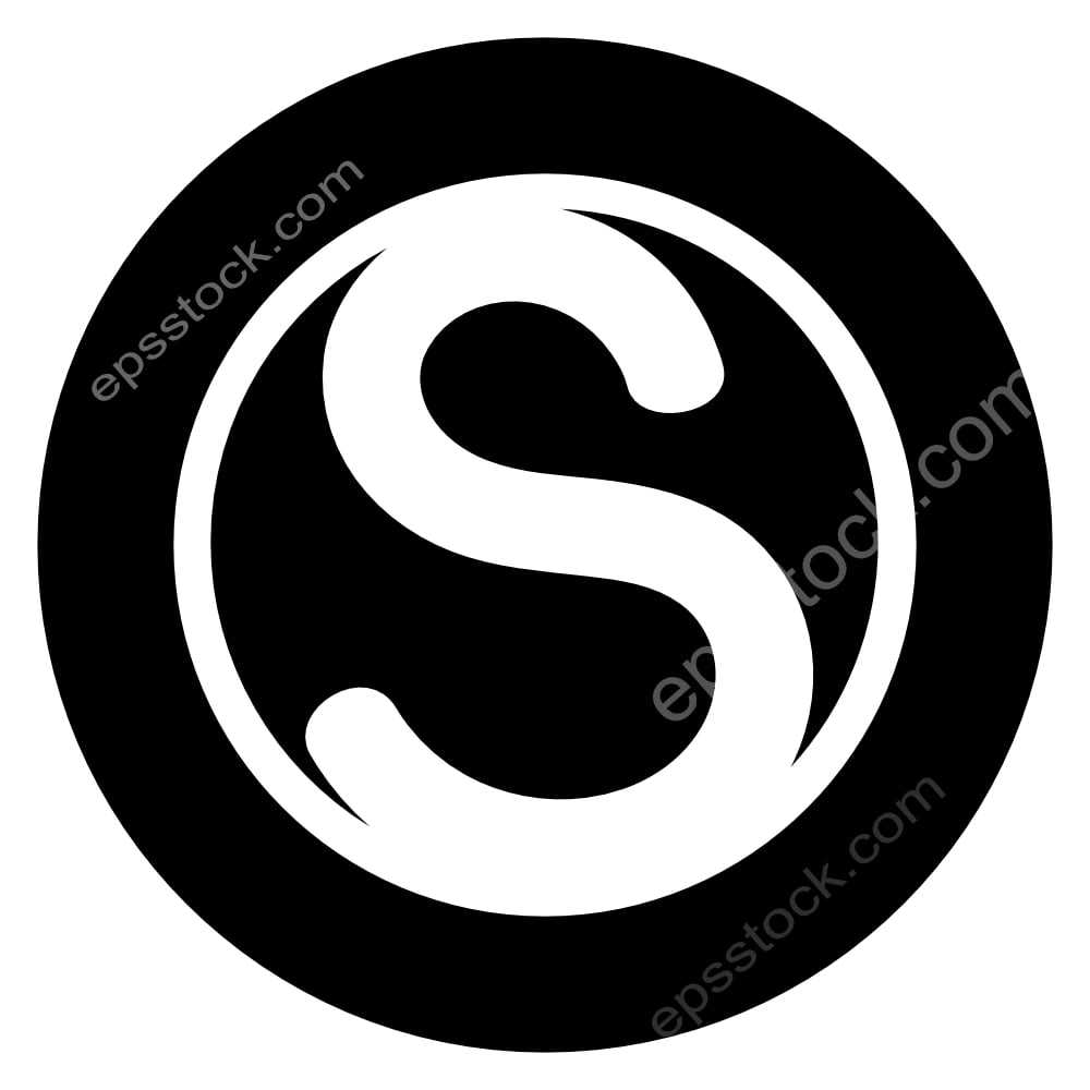 S geometric logo