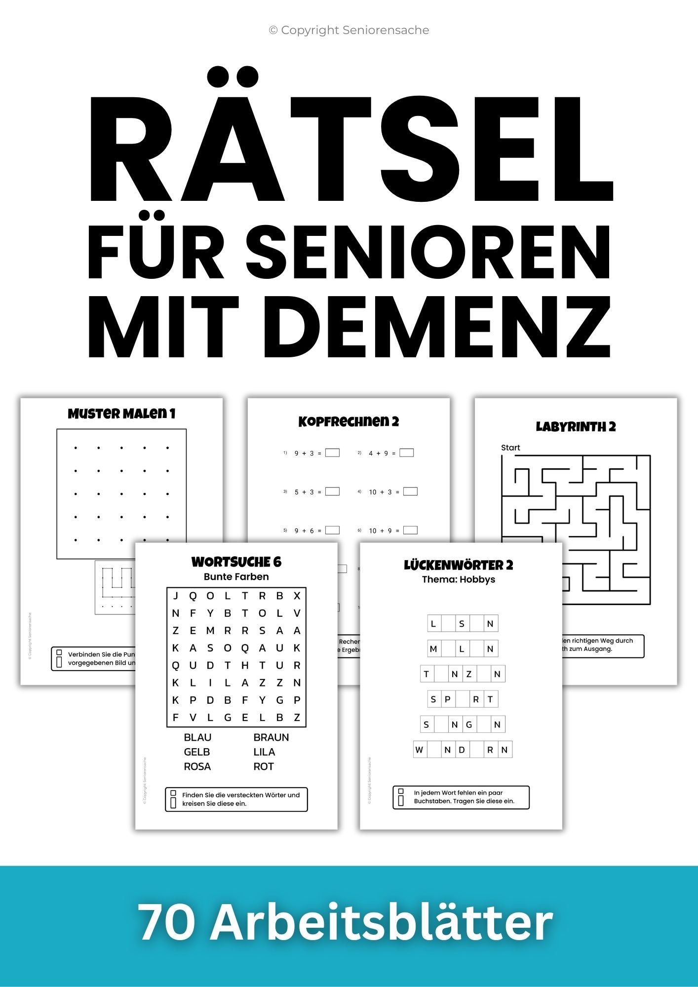 Rtsel Fr Senioren Zum Ausdrucken Mit Lsungen
