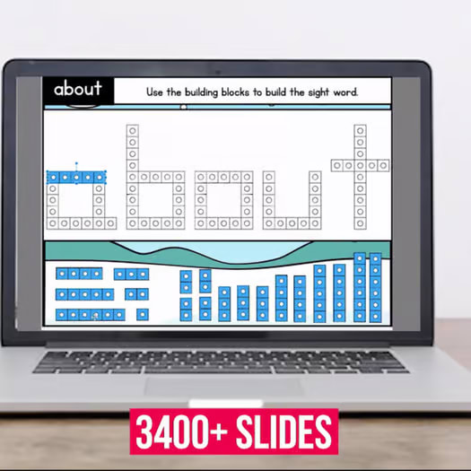 Heart Words Sight Words Activities Flash Cards I the a List First Grade K Prek