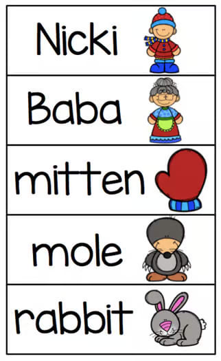 The Mitten Retelling Pack